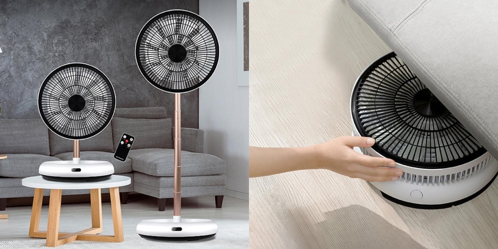 NICONICO12吋美型DC摺疊遙控循環扇